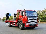 厂家大量挖机平板拖车出售 挖掘勾机专用车 可按揭