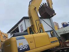 因工地停工 个人一手小松200现亏本急售