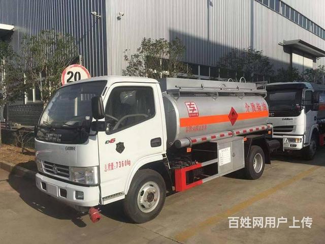 5吨油罐车东风多利卡    流动运油车的图片