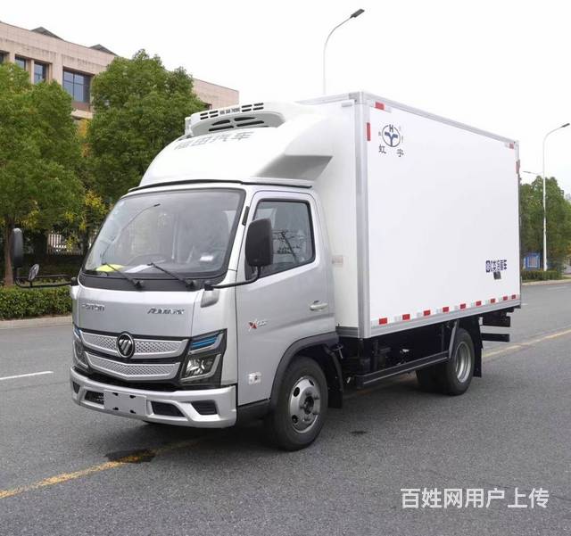 福田欧马可X卡小型冷藏车 冰淇淋鲜花蔬菜冷冻车的图片