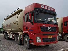 转让二手德龙散装水泥罐车 375马力前四后八国五