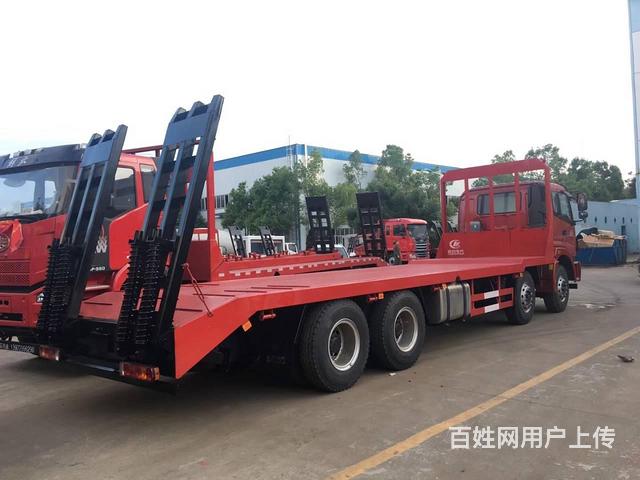 欧曼前四后八平板运输车 包上户可按揭的图片