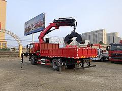 重汽豪曼4500轴距折臂抓斗车 怎么卖的