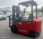 二手杭叉车1.5吨原车原漆自动挡纯电动叉车环保无污
