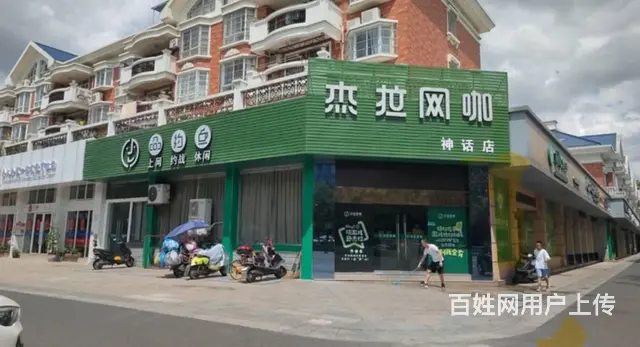 青庭.店铺出租！北苑丹溪北路沿街路口处上下两层店铺出租的图片
