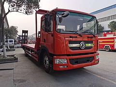 东风多利卡 平板拖车 专拖6-15吨挖机板车