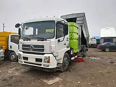 吸尘车二手天锦高压洗扫车多功能扫地车配件吸尘车