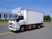 4.2米江铃顺达窄体五十铃115马力市内冷链配送车