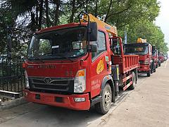 重汽豪曼5-6.3吨蓝牌随车吊 生产厂家直销报价