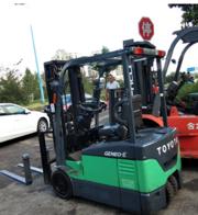 三支点二手电动叉车，本地电动二手叉车使用5小时