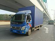 19年8月福田奥铃厢式货车 全车原版 价格便宜