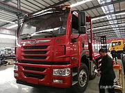 厂家热销单桥平板拖车 12吨左右平板车 原厂标配价格