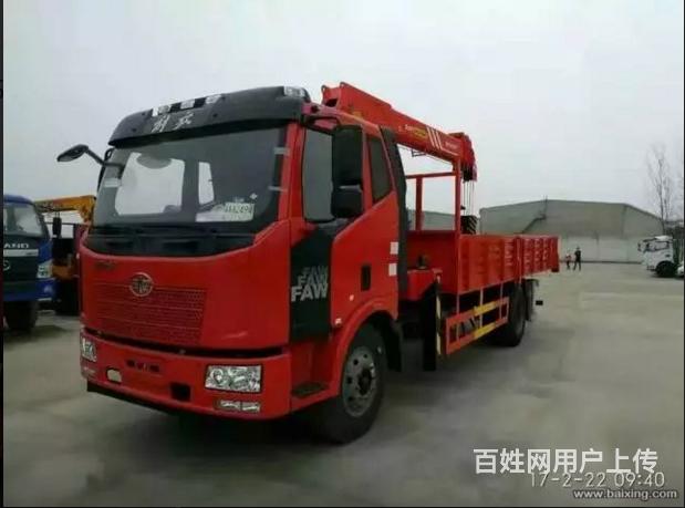 解放5吨随车吊 6.3吨随车吊厂家直销的图片