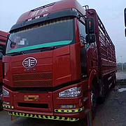 解放 J6P350前四后八9.6米高栏车 国5急售
