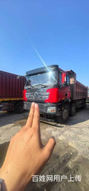 21年6月陕汽德龙8米自卸车 原版原漆 价格便宜的图片