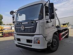 国六东风天锦黄牌清障车 一拖二道路清障车
