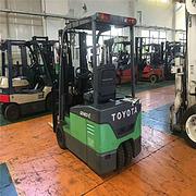 二手4米仓储电动叉车，冷库中钢二手叉车出售