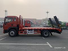 重汽豪沃G5X国六单桥18吨挖机平板运输车 全国送车上门