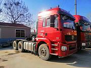 出售二手德龙牵引车 国五 440马力 双驱轻体