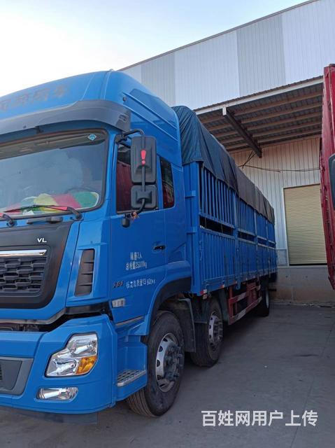 东风天龙九米六高栏货车 支持当面验车的图片