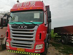 二手17年江淮格尔发9米6厢式货车，270马力