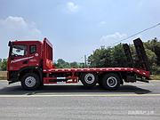 晋中东风华神提升桥平板拖车 运16吨不超载厂家直销批发价