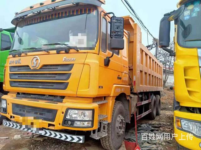 国五6米2大厢德龙F3000后八轮自卸375马力的图片