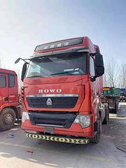 出售国五540马力德国曼发动机二手豪沃T7H牵引车