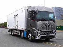 福田欧曼银河前四后八9.4米冷藏车 国6分期送到家