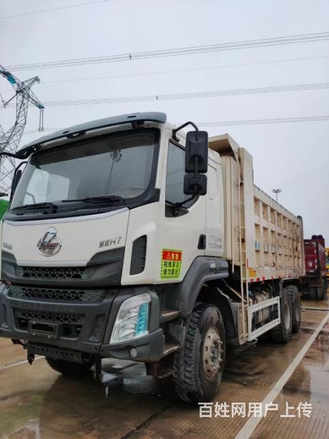 乘龙h7后八轮自卸车19年户