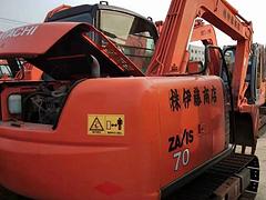 停工急售日立70二手挖掘机车况良好