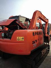 停工急售日立70二手挖掘机低价出售机况好