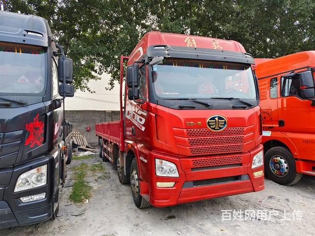 出售二手一汽解放 解放JH6 9.6米平板车 国5的图片