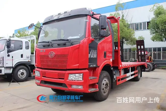 解放J6单桥挖机平板车拖板车 车到付款 - 图片 6