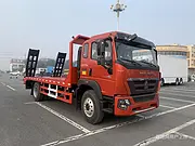 重汽豪沃G5X国六单桥16吨挖机拖车 全国送车上门