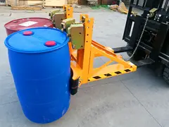 叉车鹰嘴夹具抱桶器油桶吊夹搬运车电动油桶翻转倒料车
