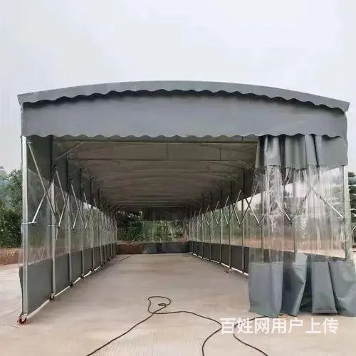 雨棚遮阳蓬 停车蓬 伸缩蓬 推拉篷 - 图片 4