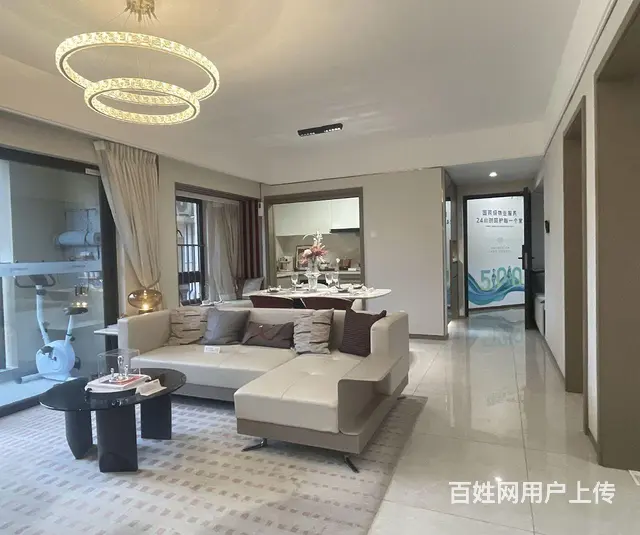 香海大桥旁 湖心新城 湖心明荟1.4万起带精装 86平3房 - 图片 3