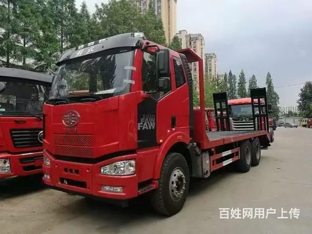 解放J6后八轮挖机拖车限量低价销售 - 图片 1
