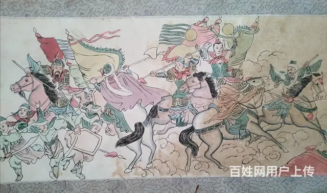 古画：岳飞抗金图 - 图片 4