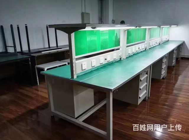 防静电工作台电子厂操作台学校实验桌车间电脑维修台流 - 图片 7