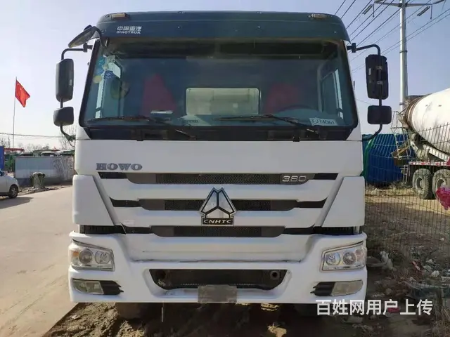 18年二手豪沃大20方搅拌车 马力380 瑞江上装 - 图片 2