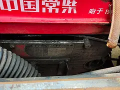五征奥翔原车自卸825钢丝胎，带加高板，新换的发动