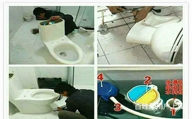 松原通下水 疏通马桶 地漏菜池 24小时服务电话 - 图片