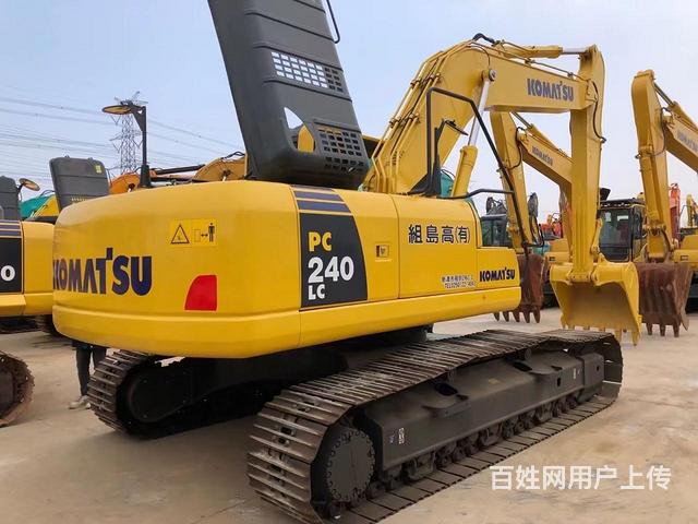 低价转让二手挖掘机小松240-8手续全质保两年包送的图片