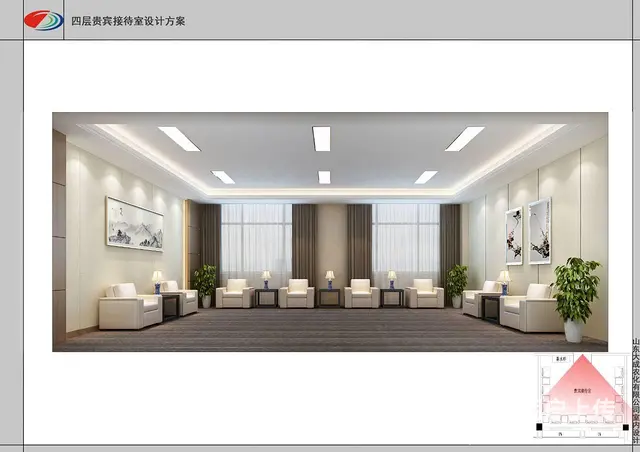 淄博现代办公空间装修设计 - 图片 6