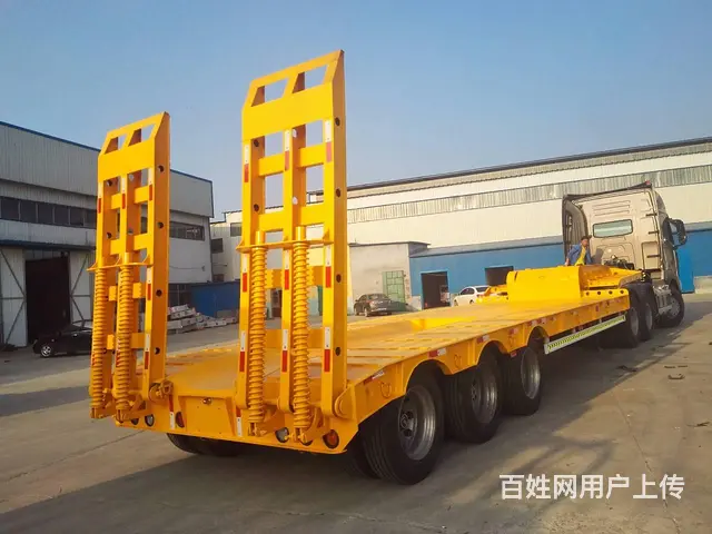 常年订做10.5米-13米挖掘机运输车 - 图片 6
