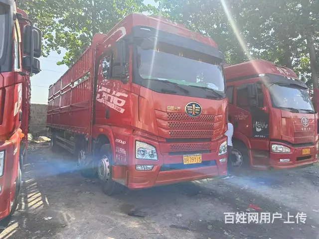 出售二手9.6米高栏解放JH6前四后四290马力 - 图片 2