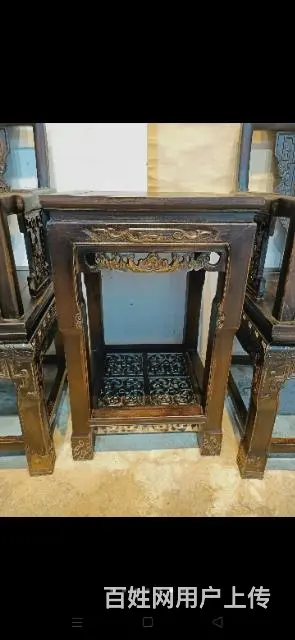 大象椅茶桌一套 - 图片 2