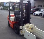 二手电动堆高叉车，仓储前移式二手叉车，现场试车